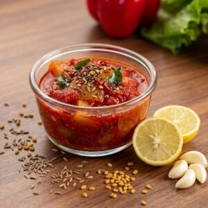 Lemon Pickle (Nimmakaya Pachadi)
