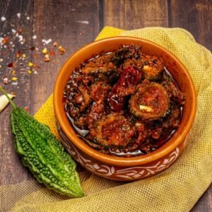 Kakarakaya Pachadi (Bitter Gourd Pickle)