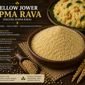 Yellow Jower Upma Rava| Paccha Jonna Rava