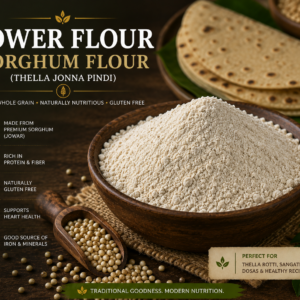 Jowar Flour| Sorgham Flour (Thella Jonna Pindi)