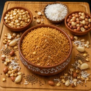 Instant Chutney Mix (Peanuts, Roasted Chana, Coconut)
